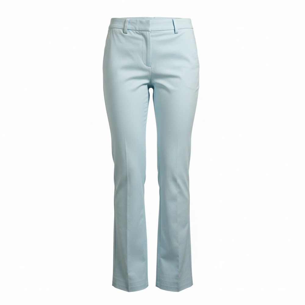 Lands' End Women's Light Blue‎ Straight Leg Pants